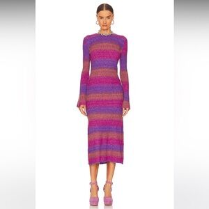 Simon Miller Axon Dress in Distorted Stripe